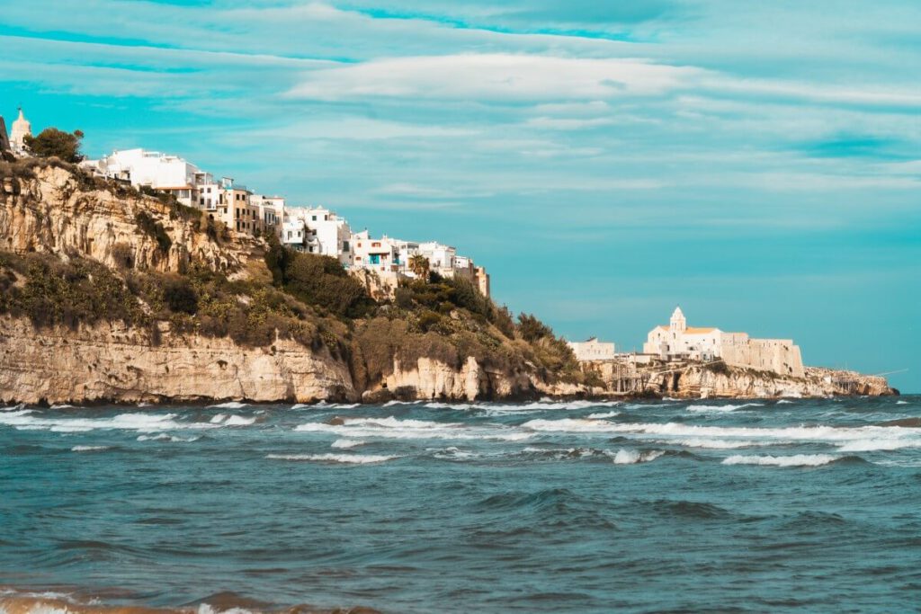 Vieste Stadt-Panorama