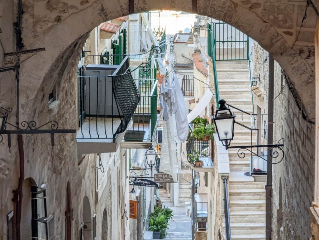 Altstadt Gasse in Vieste