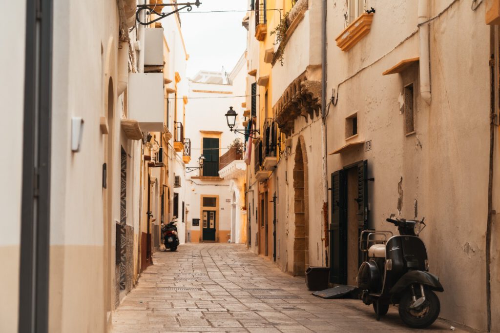 Gasse in Gallipoli