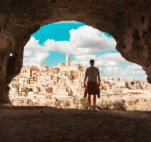 Matera Unesco Welterbe Stadt in Italien