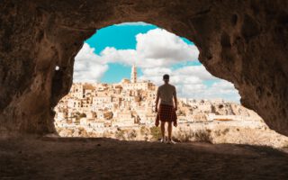 Matera Unesco Welterbe Stadt in Italien