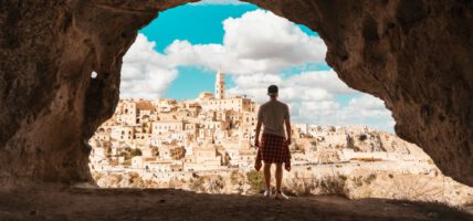 Matera Unesco Welterbe Stadt in Italien