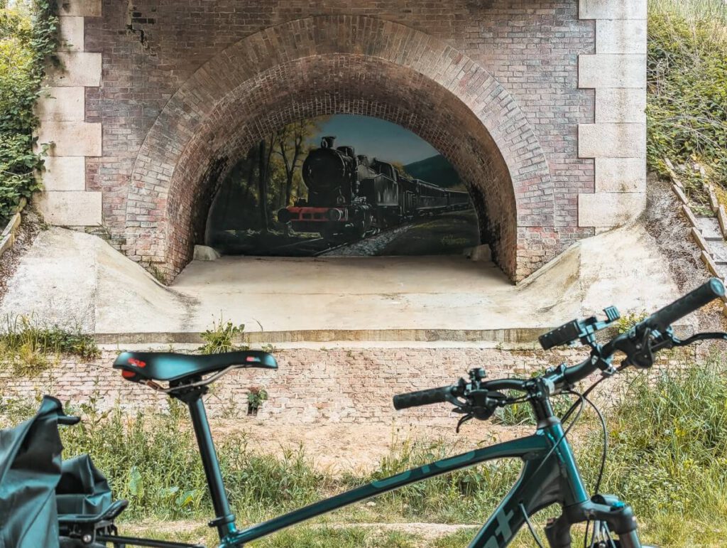 Streetart am Chemin Vert du Petit Caux