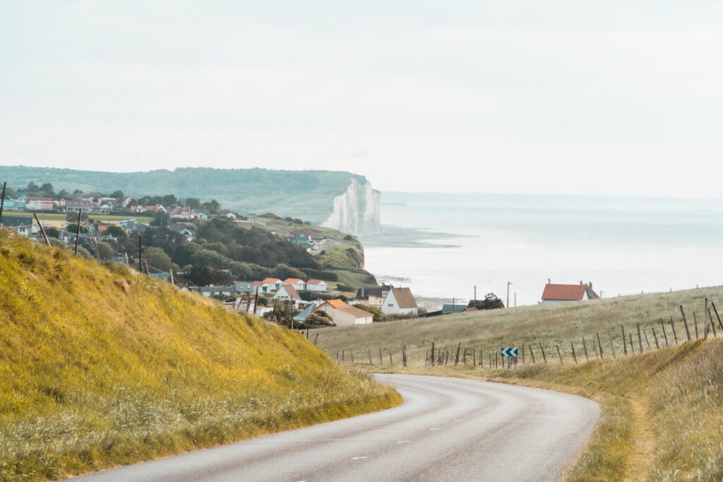 Mesnil Val Plage Ausblick