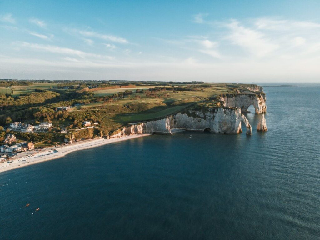 Alabasterküste bei Étretat.