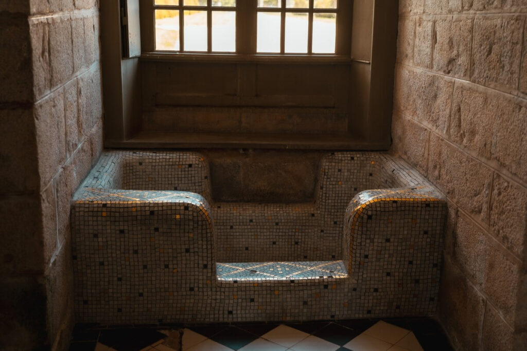 Verziertes Interieur im Manor d'Ango