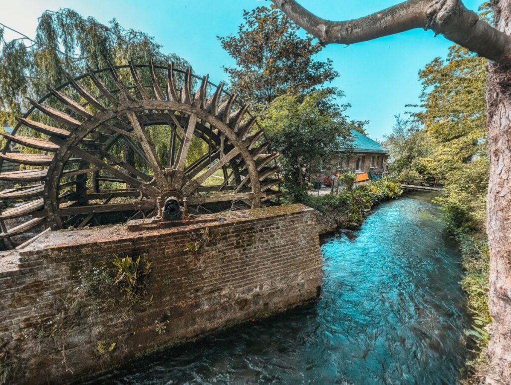 Moulin Anquetil Wasserrad