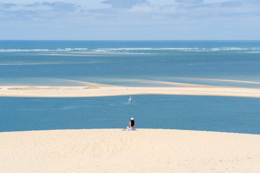 Dune du Pilat Blick auf Bucht