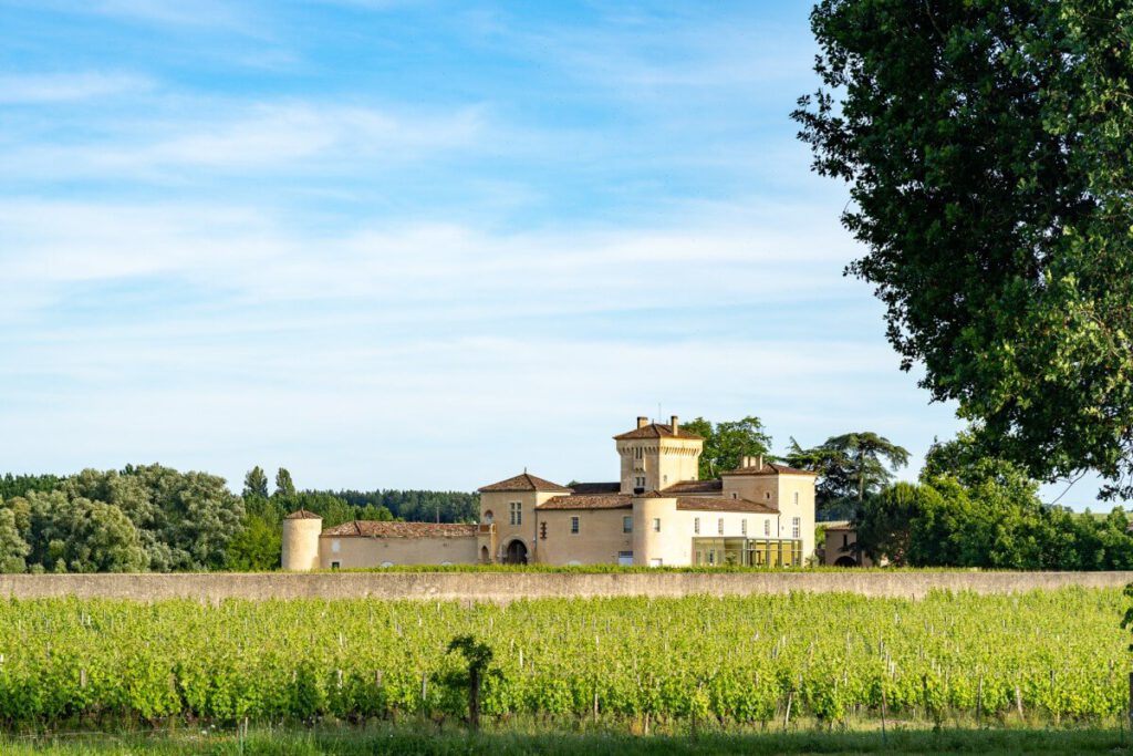 Château in der Sauterne.