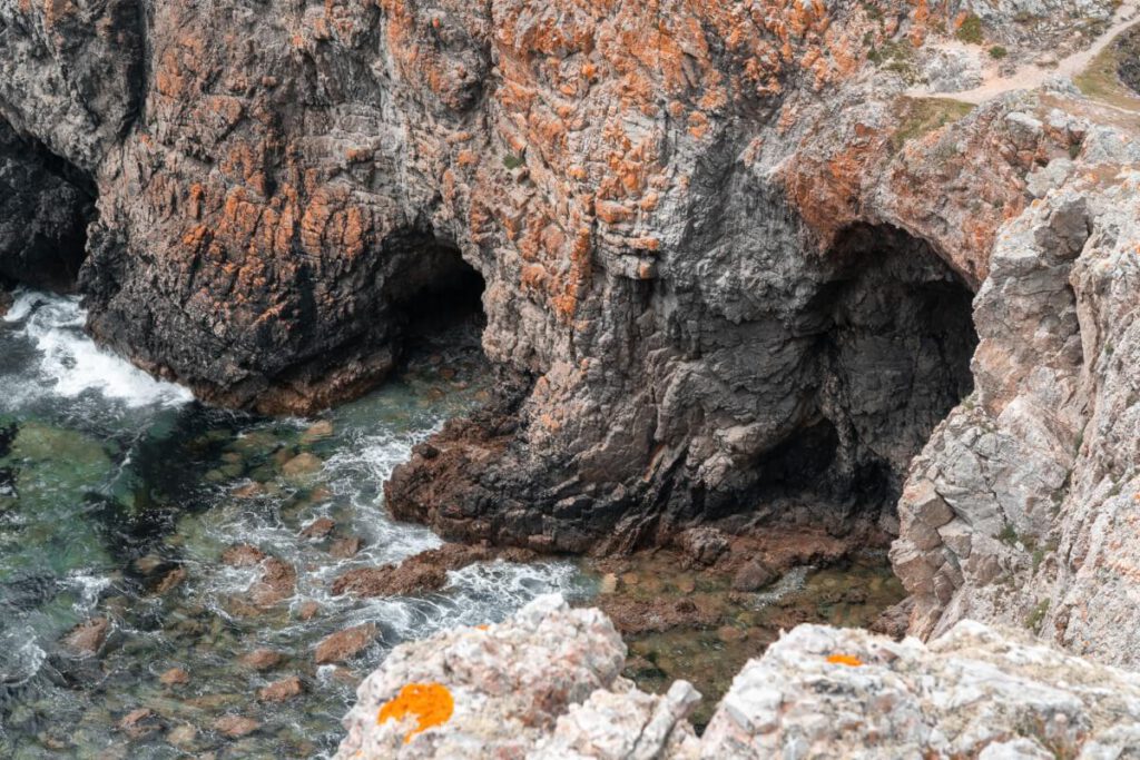 Wilde Küste der Bretagne