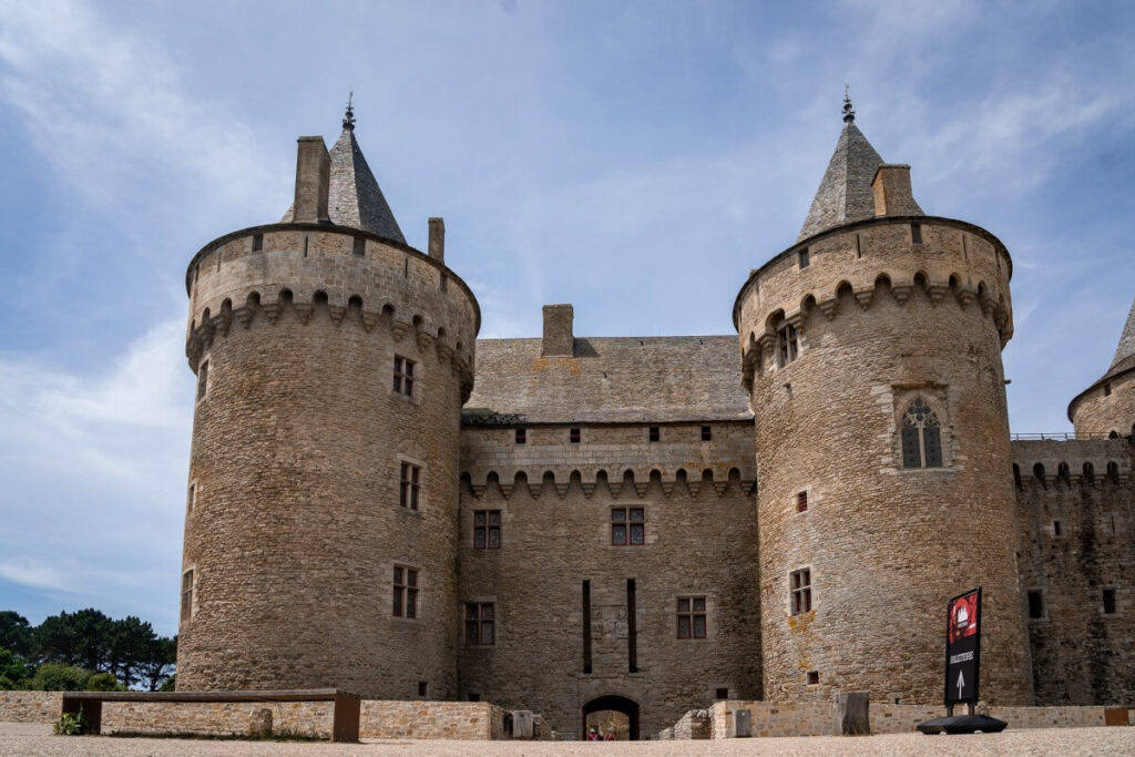 Burg von Suscinio Eingangstor