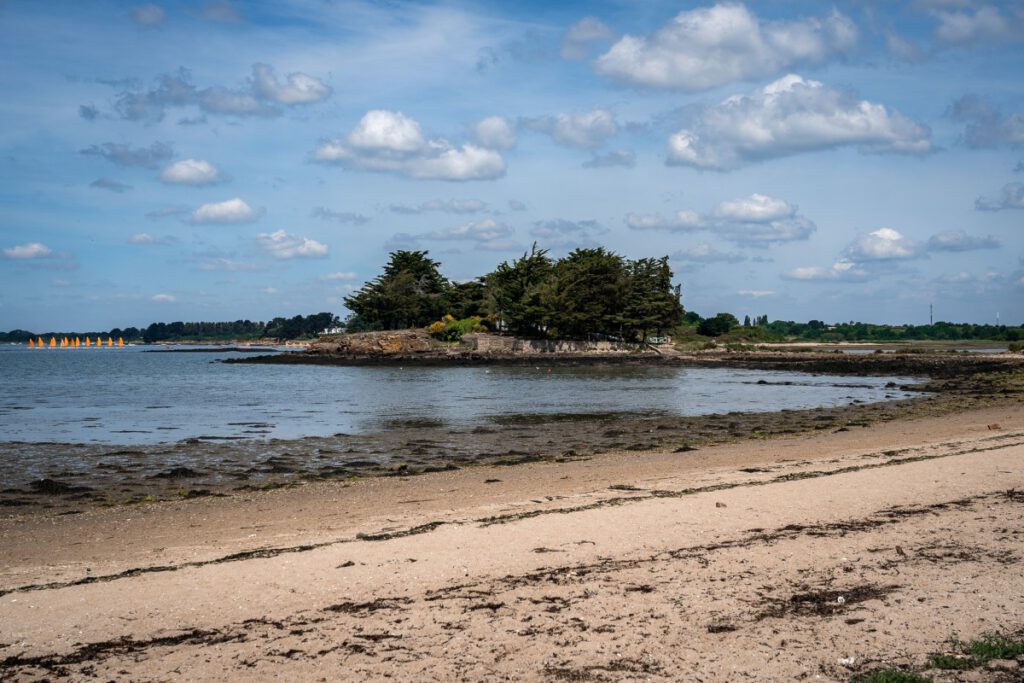 Golf von Morbihan Strand