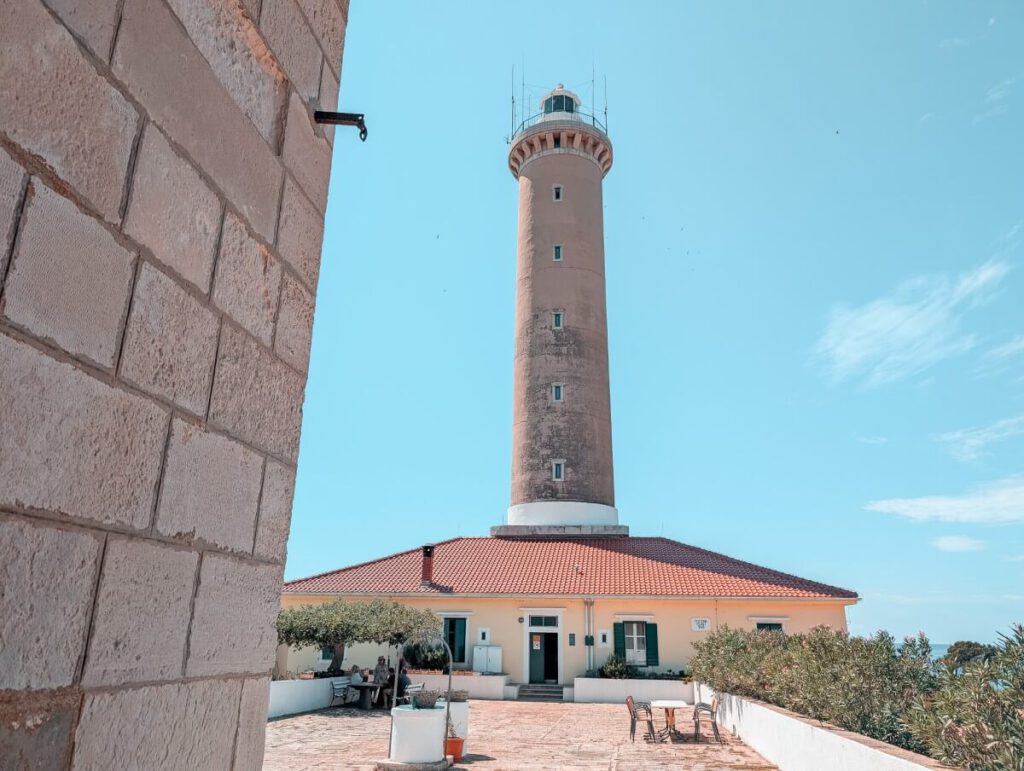 Veli Rat Leuchtturm auf der Insel Dugi Otok
