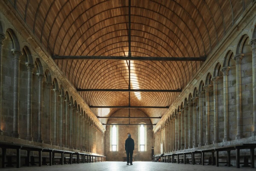 Mont Saint-Michel Refektorium
