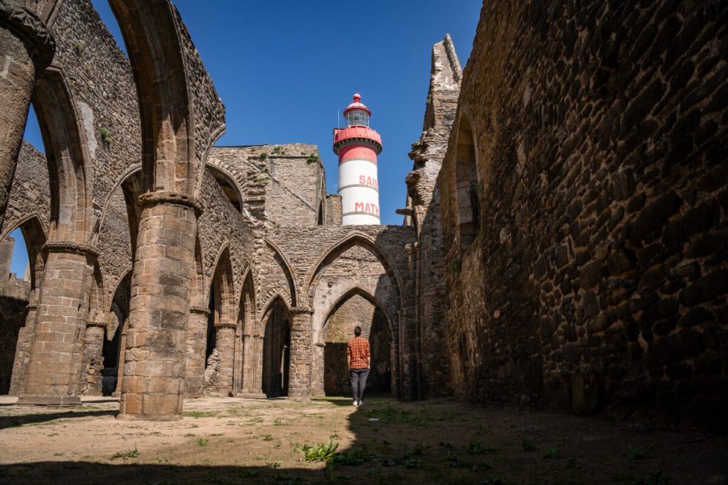 Phare Saint-Mathieu Kloster