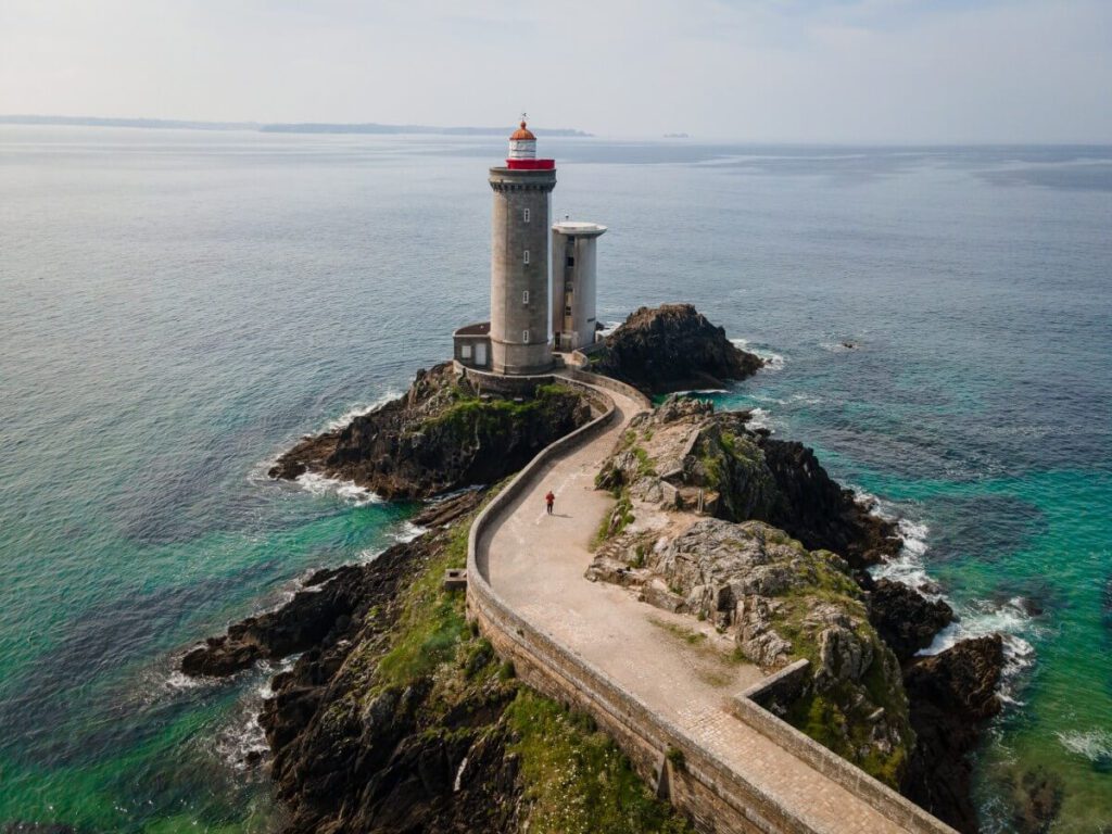 Phare du Petit Minou in der Bretagne