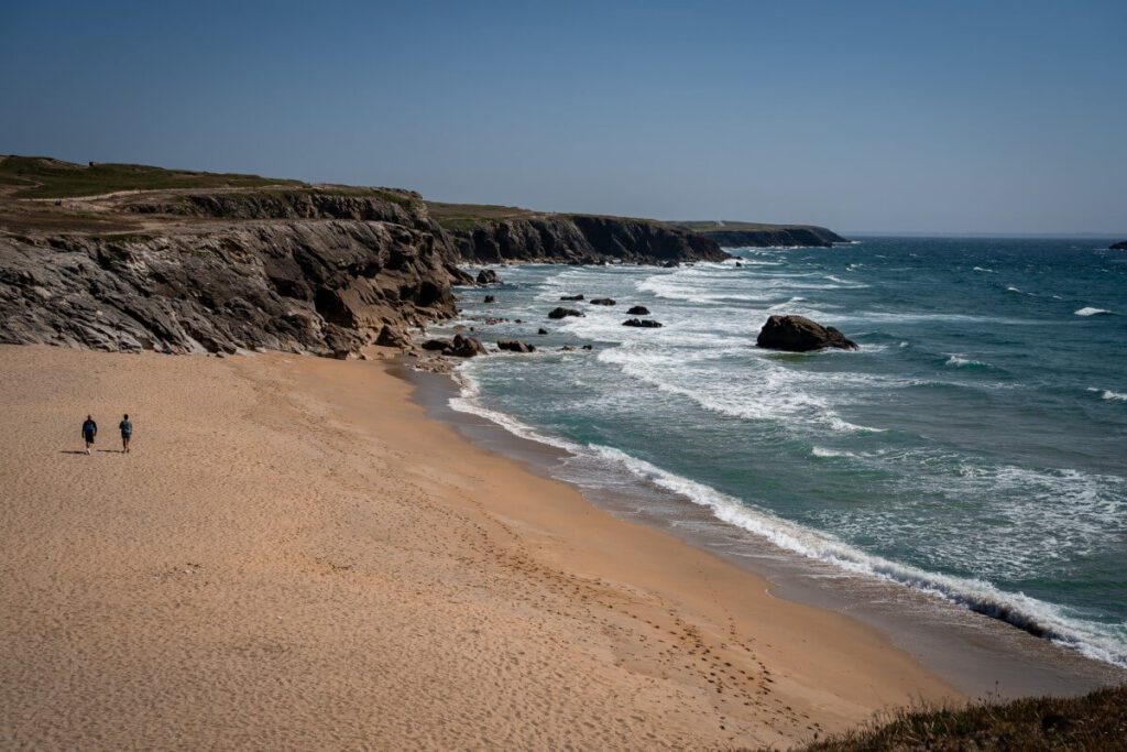Strand an der Westküste von Quiberon
