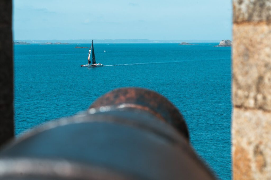 alte Kanonen in  Saint Malo