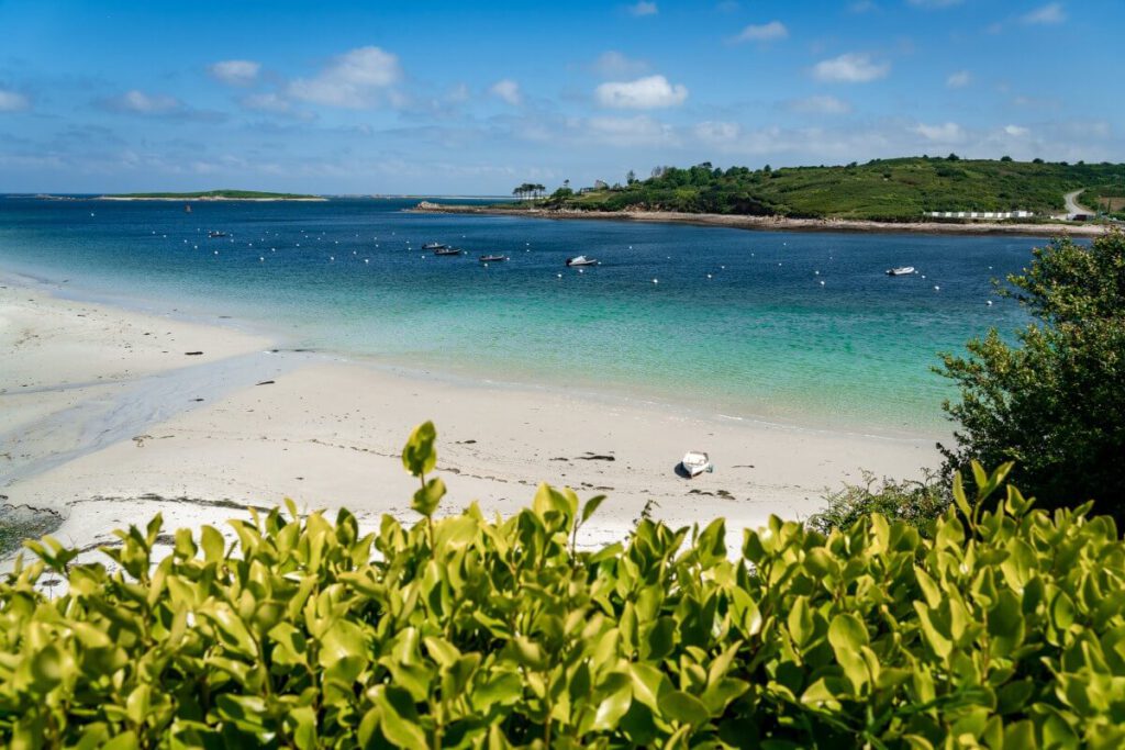 Plage de Beniguet am Aber Benoit