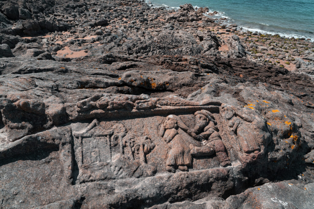 Sculpted Rocks Saint Malo