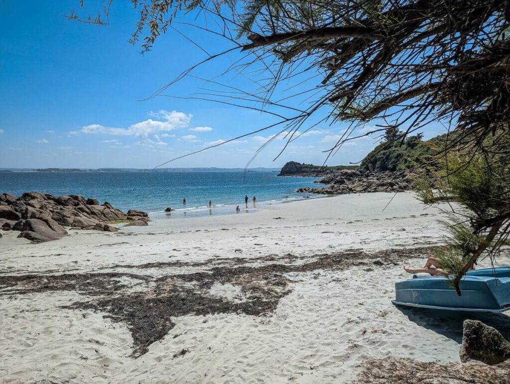 Plage du Traon Erc’h in der Bretagne bei Roscoff