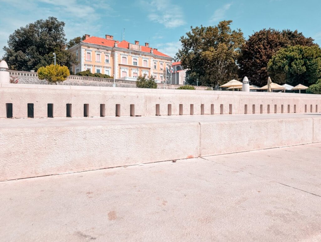 Meeresorgel von Zadar.
