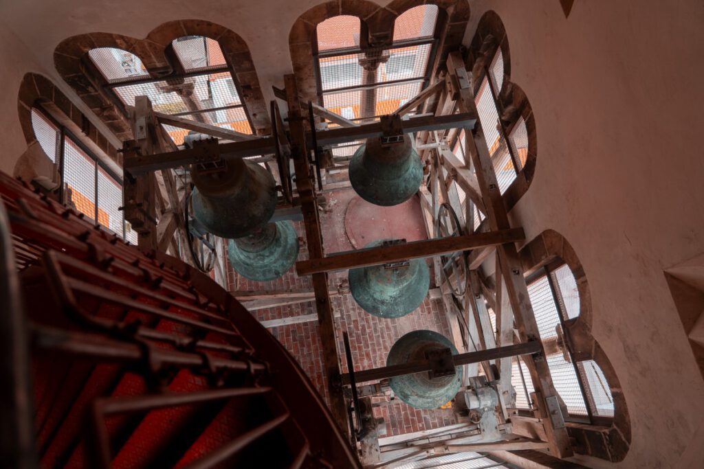 Die Glocken im Glockenturm von Zadar