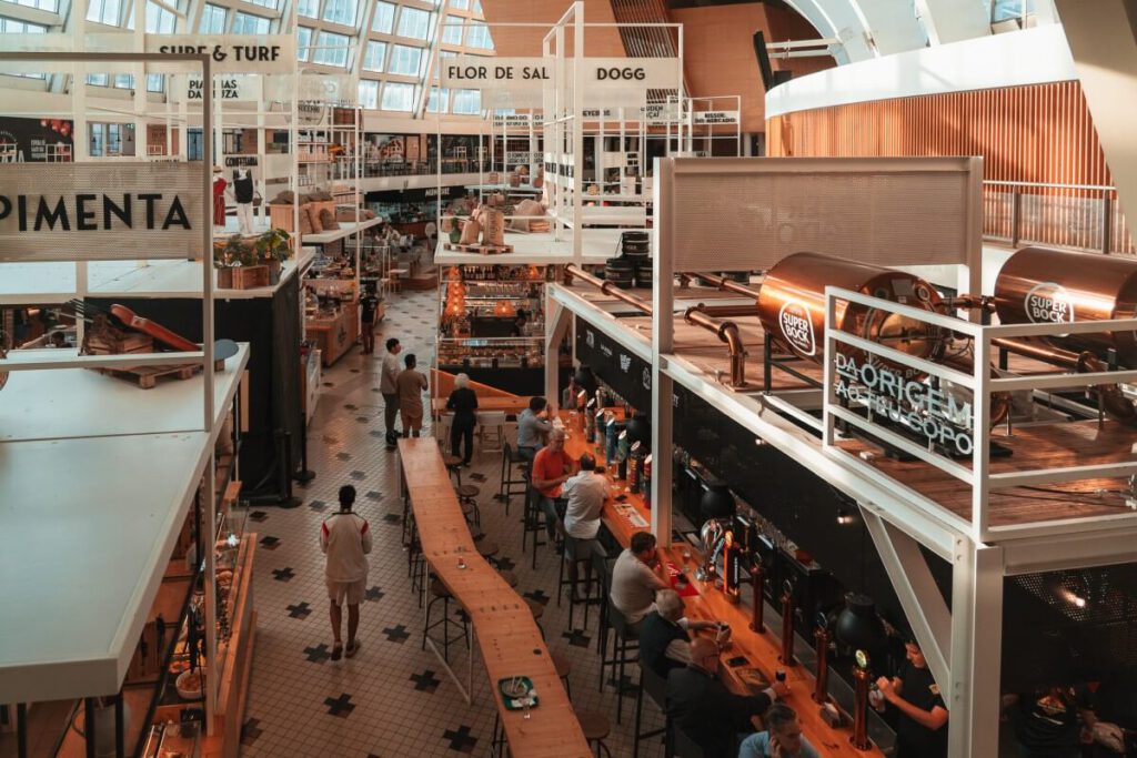 Bar im Mercado Bom Sucesso