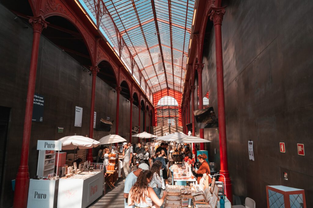 Mercado Ferreira Borges in Porto