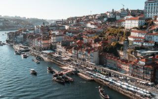 Die Ribeira, ein Teil der Altstadt Portos am Ufer des Douros