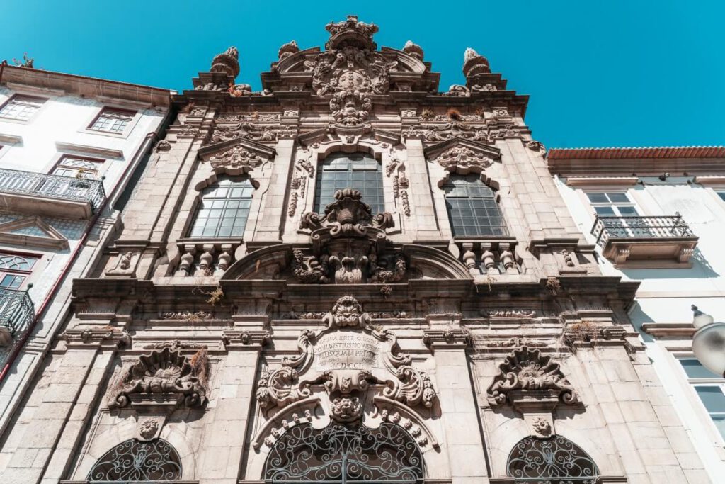 Die Fassade der Igreja da Misericordia