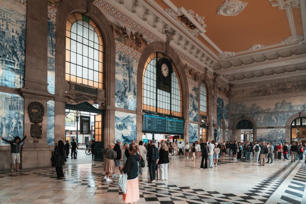 Sao Bento Hauptbahnhof Empfangshalle