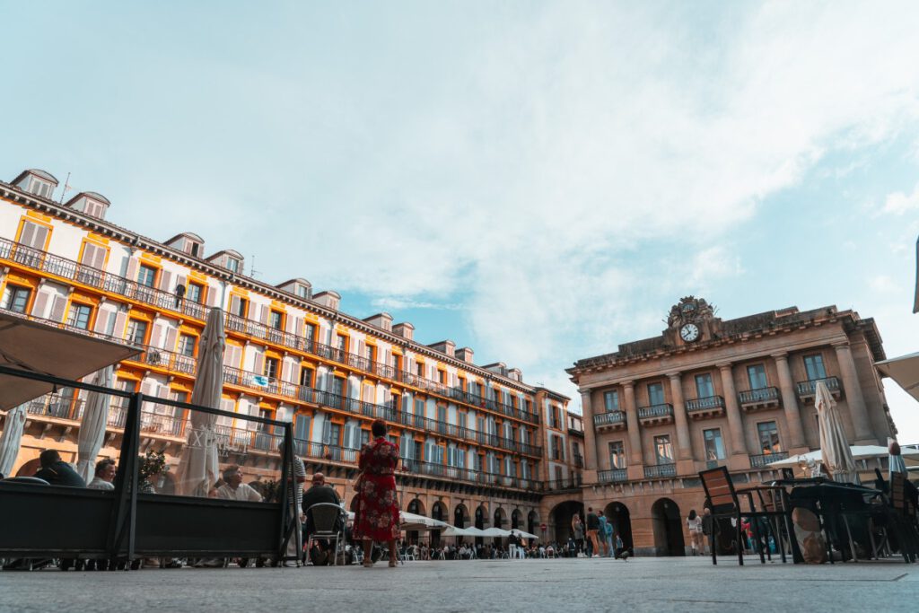 Plaza de la Constitucion in San Sebastian