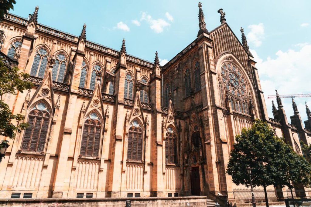 Die neugotische Kathedrale aus dem späten 18. Jahrhundert