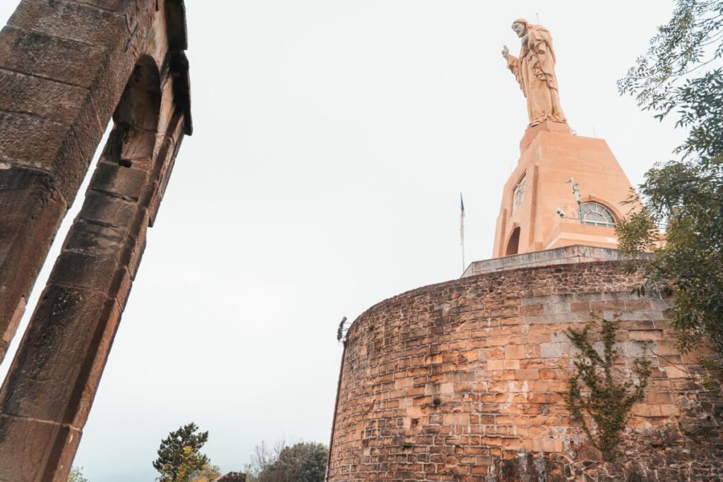 Christus Statue Monte Urgull San Sebastian
