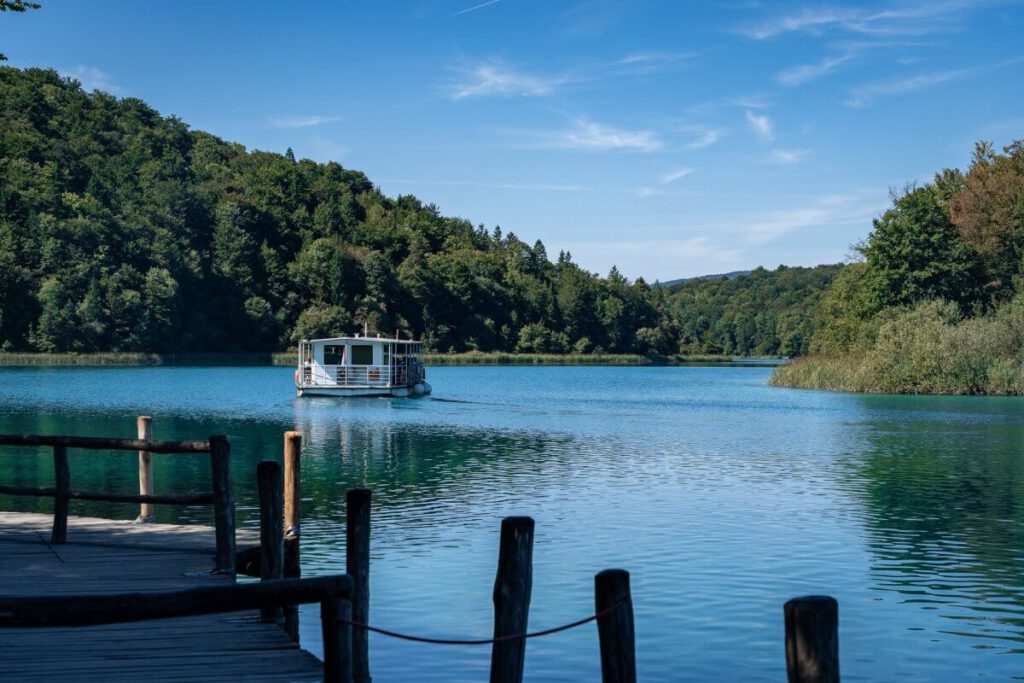 Hafen P2 am Plitvicer See.