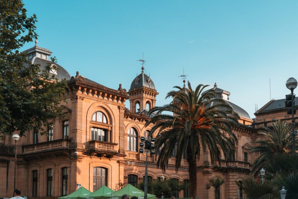 Das Rathaus von San Sebastián 