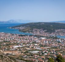 Blick auf Trogir vom View Point