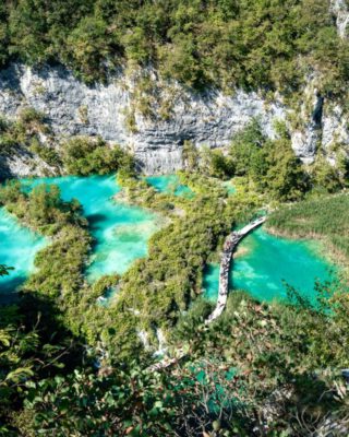 Plitvicer Seen Nationalpark Kroatien untere Seen