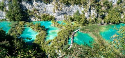 Plitvicer Seen Nationalpark Kroatien untere Seen
