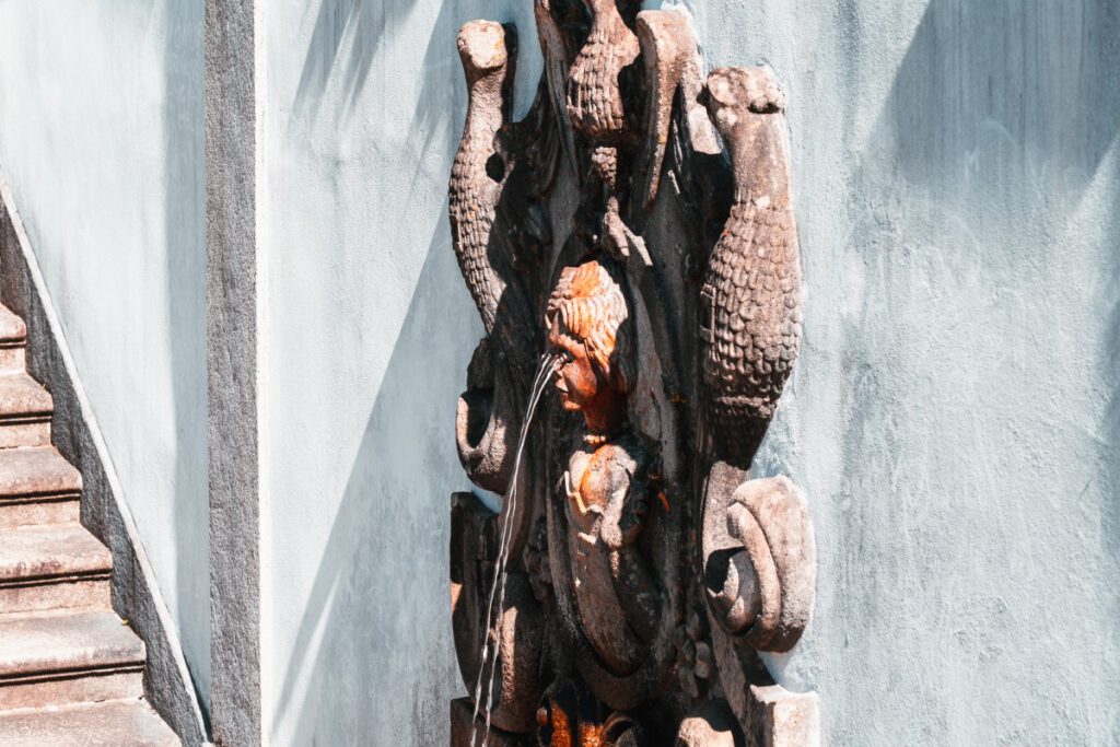 Treppe der Sinne Sehen Bom Jesus do Monte