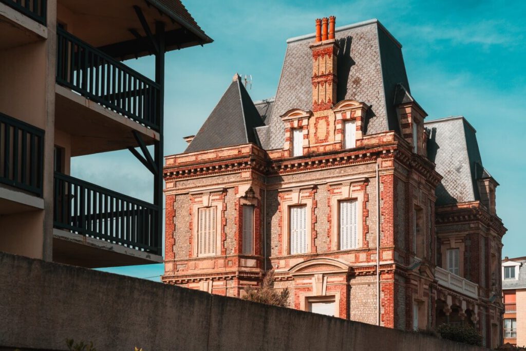 Villa Fassade in Cabourg