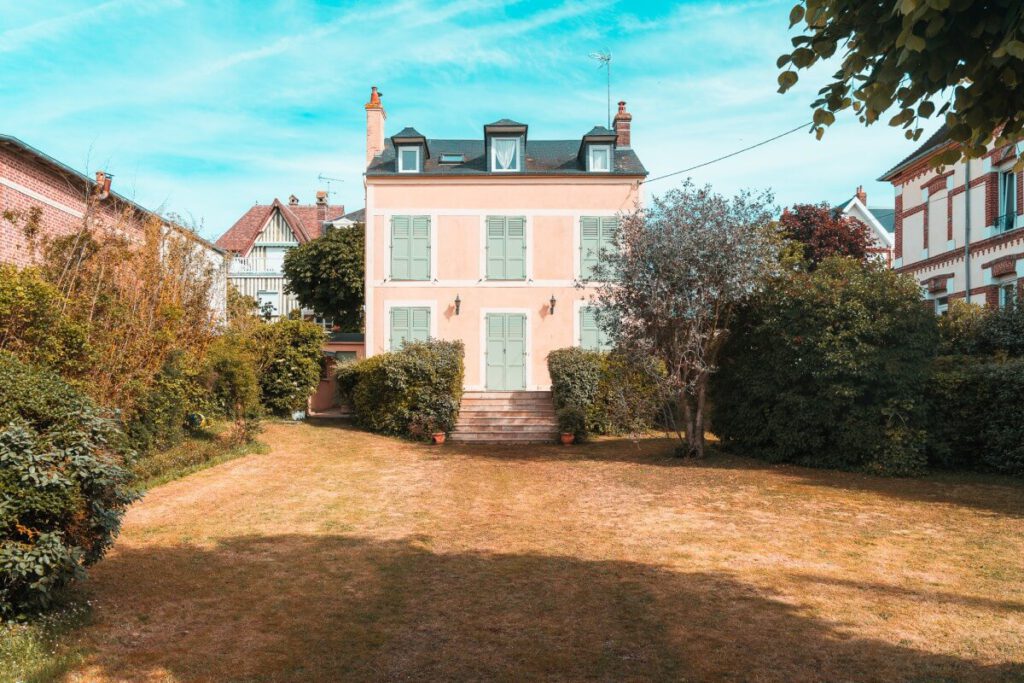 Villa Fassade in Cabourg