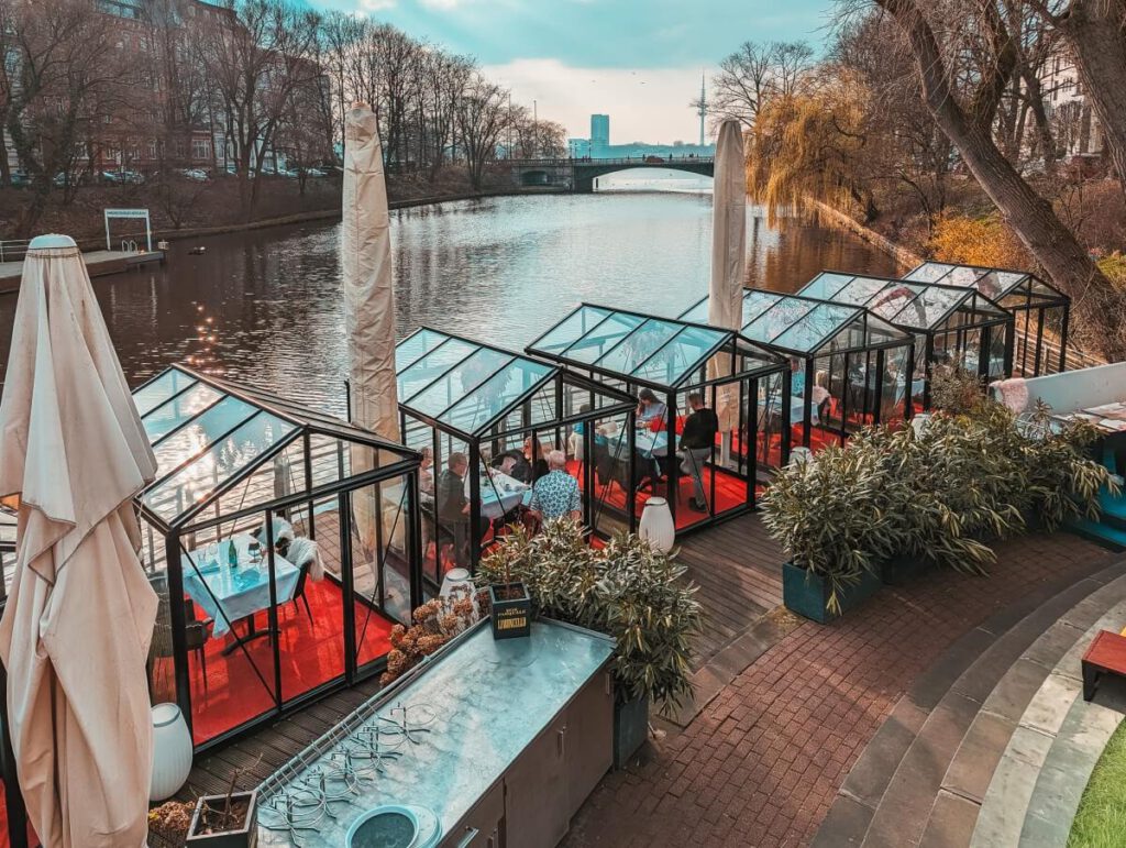 Gewächshäuser an der spanischen Treppe