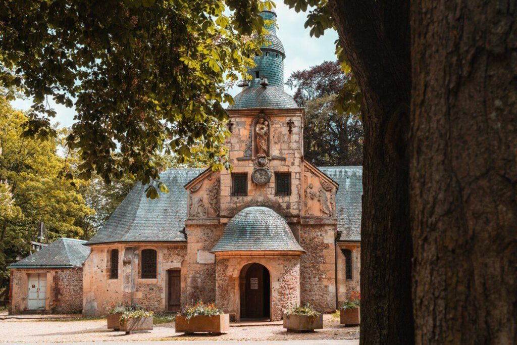 Chapelle Notre-Dame de Grace Frontansicht