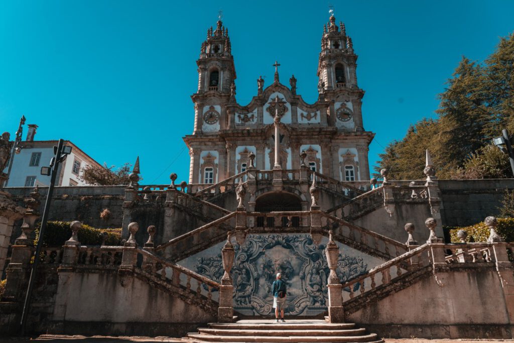 Santuario de Nossa Senhora dos Remedios Treppe Azulejos