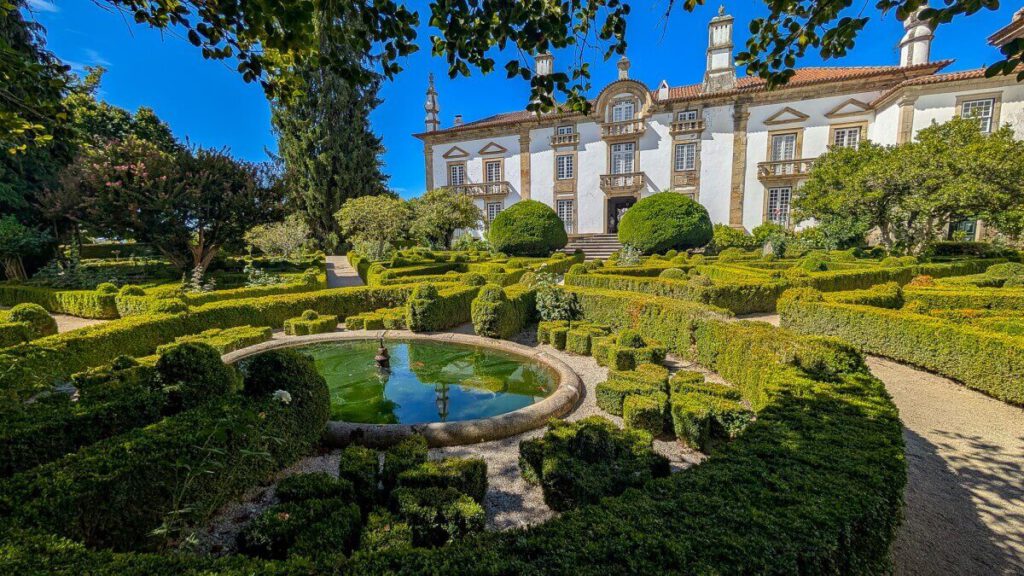Barockgarten im Mateus Palast