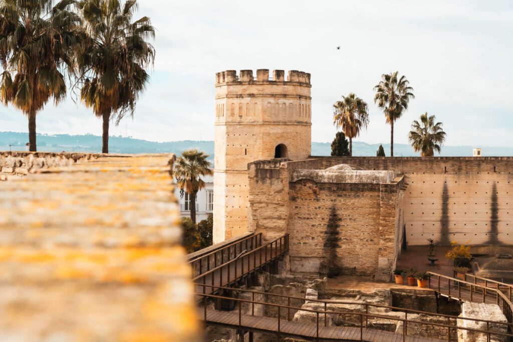 Mauern des Alcazar von Jerez