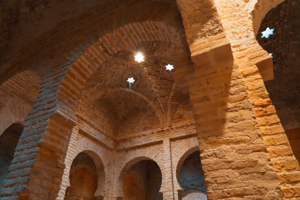 Typisches Arabisches Bad im Alcazar