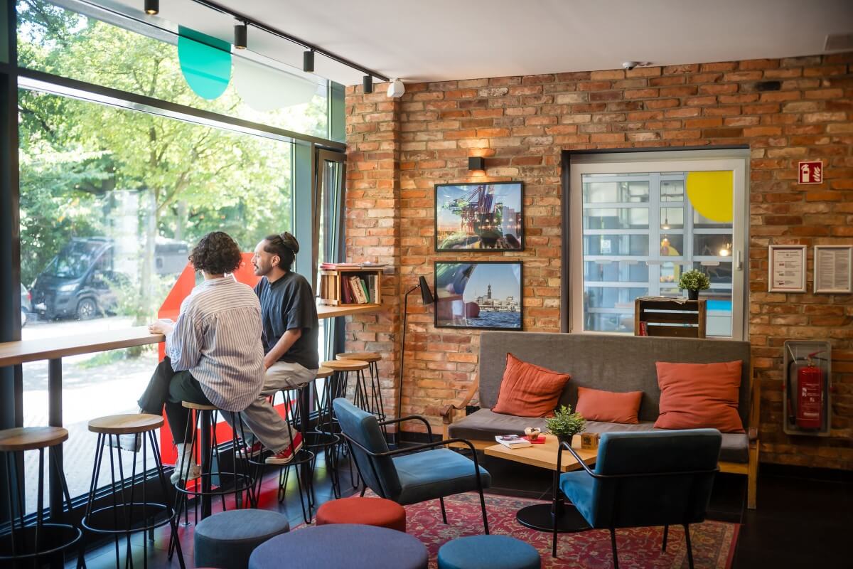 MEININGER Hotel Hamburg Altona Lounge